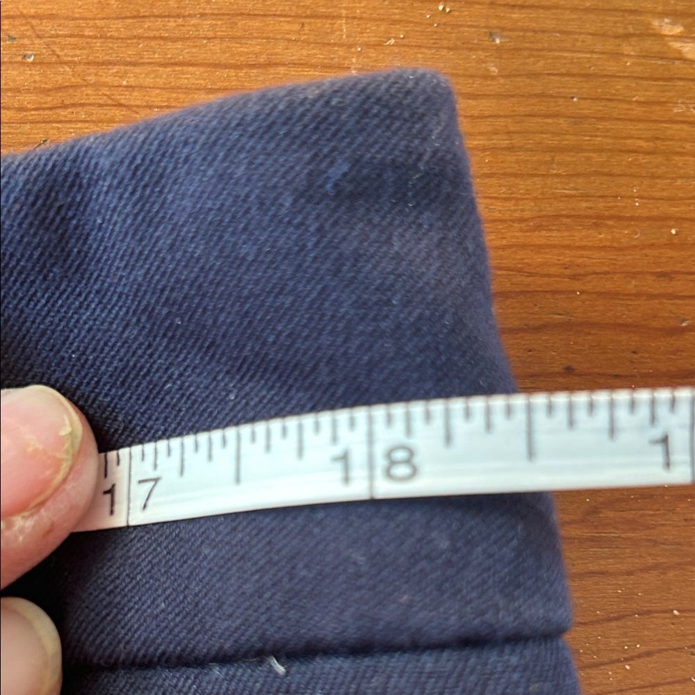 Merona Women's Navy Blue Straight Leg Dress Pants - Picture 8 of 9